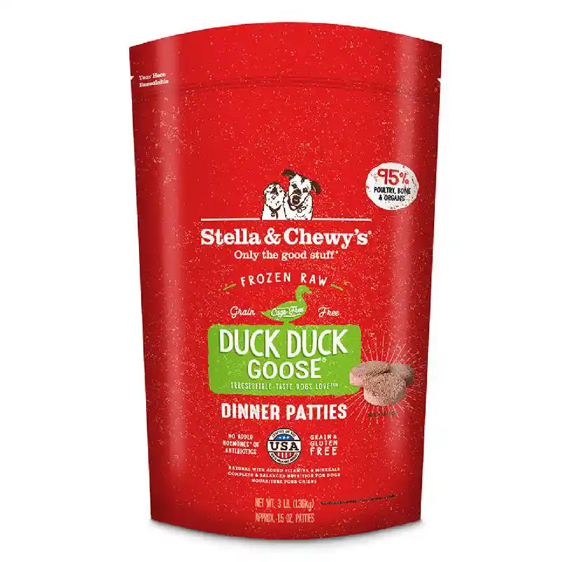 Stella & Chewy's Frozen Raw Dog Food Duck 6 LB