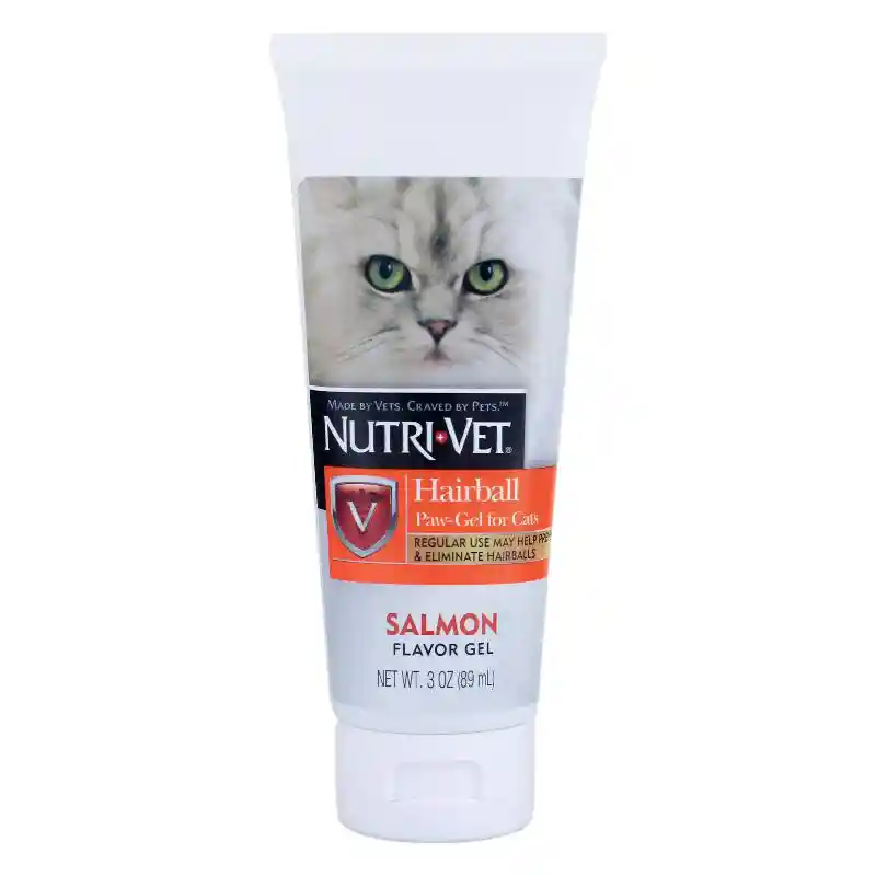 Nutri-vet Hairball Paw-gel Salmon Flavor 3oz