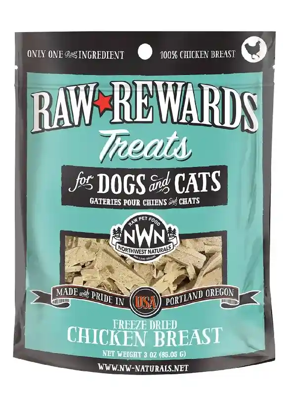 Northwest Naturals Raw Rewards Chicken Breast 3oz