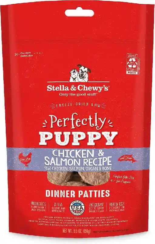 STELLA & CHEWY'S FD PUPPY CHICKEN SALMON 5.5