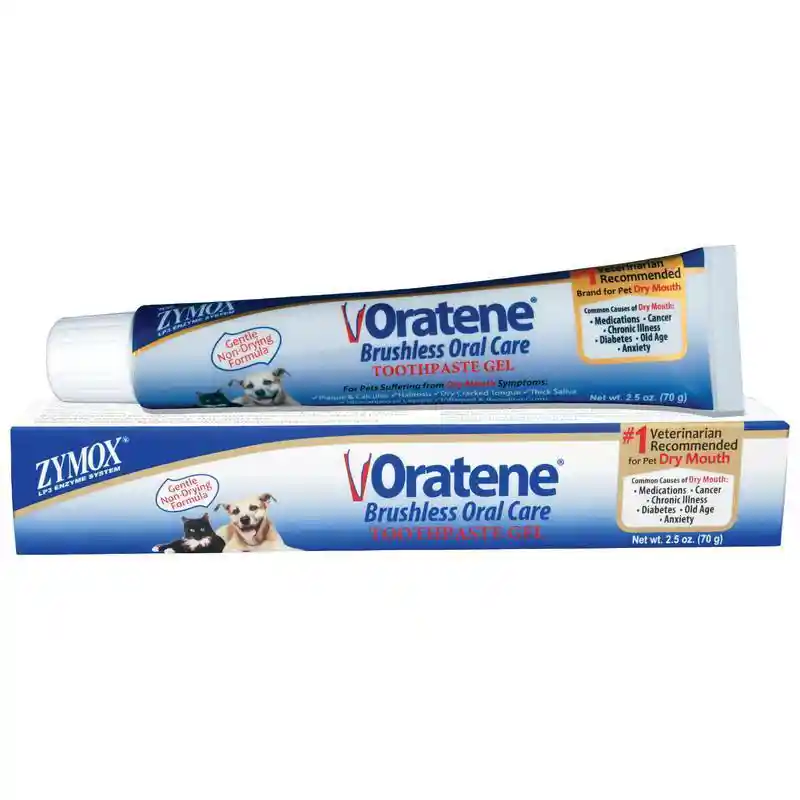 ZYMOX DENTAL ORATENE TOOTHPASTE GEL 2.5