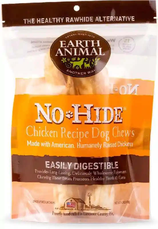 Earth Animal No-Hide Chicken 7in Chew - 2pk