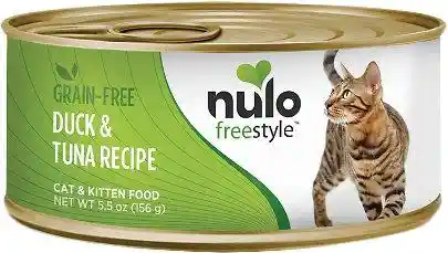 Freestyle Duck & Tuna Recipe Grain-free Canned Cat & Kitten Food 5.5-oz