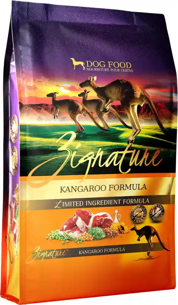 Zignature LID Grain Free Kangaroo Dry Dog Food 4 Lbs