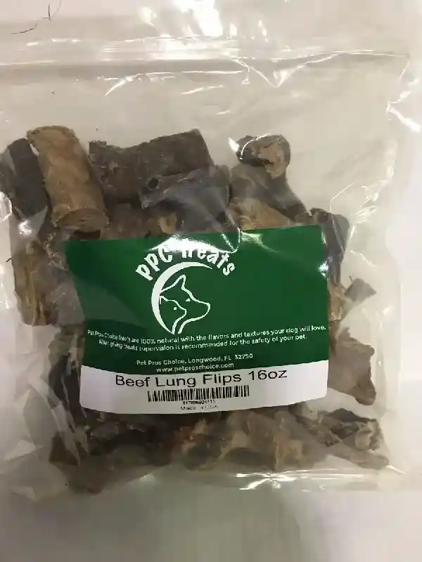 Beef Lung Flips 1 Lb