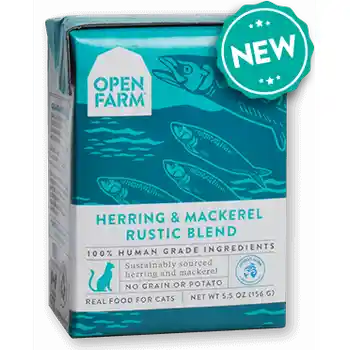 Grain Free Herring & Mackerel Recipe Rustic Blend Wet Cat Food 5.5-oz