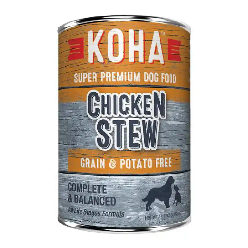Koha Minimal Ingr Ckn Stew Wet Dog Food, 12.7-oz