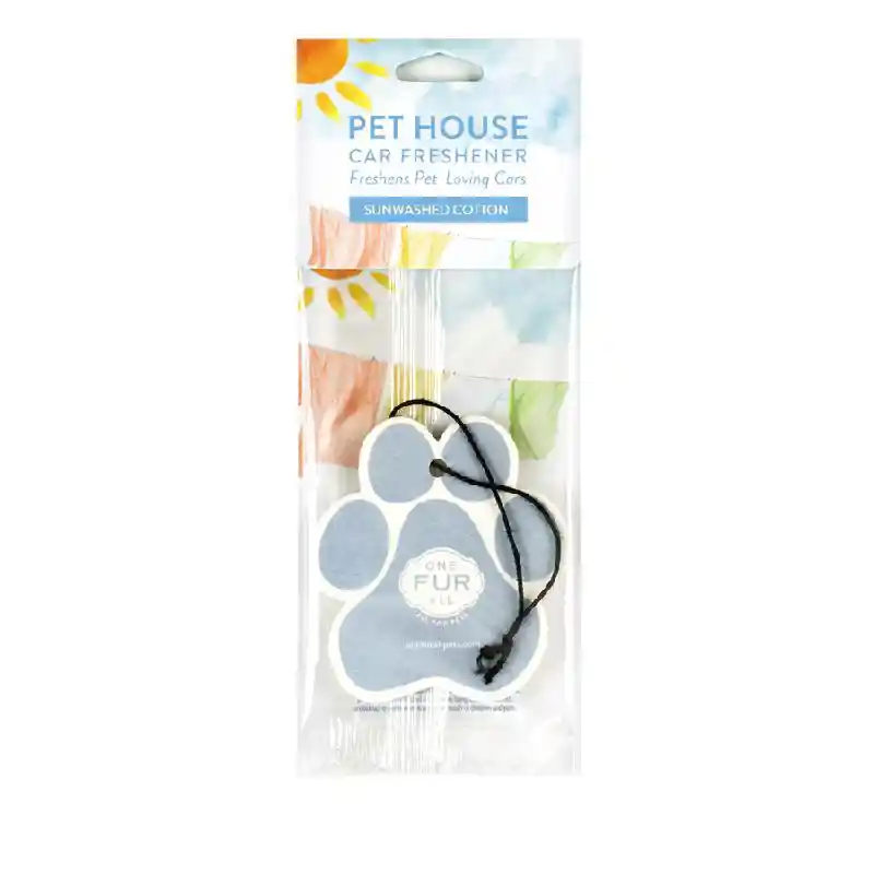 PET HOUSE CAR FRESHENER SUNWASHED COTTON