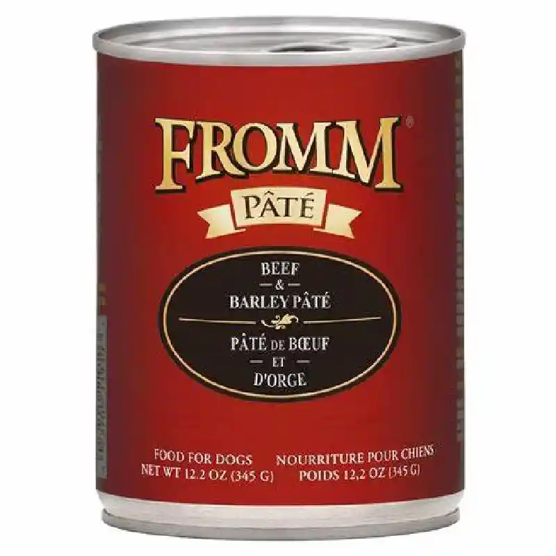 Fromm Beef and Barley Pate 12.2oz