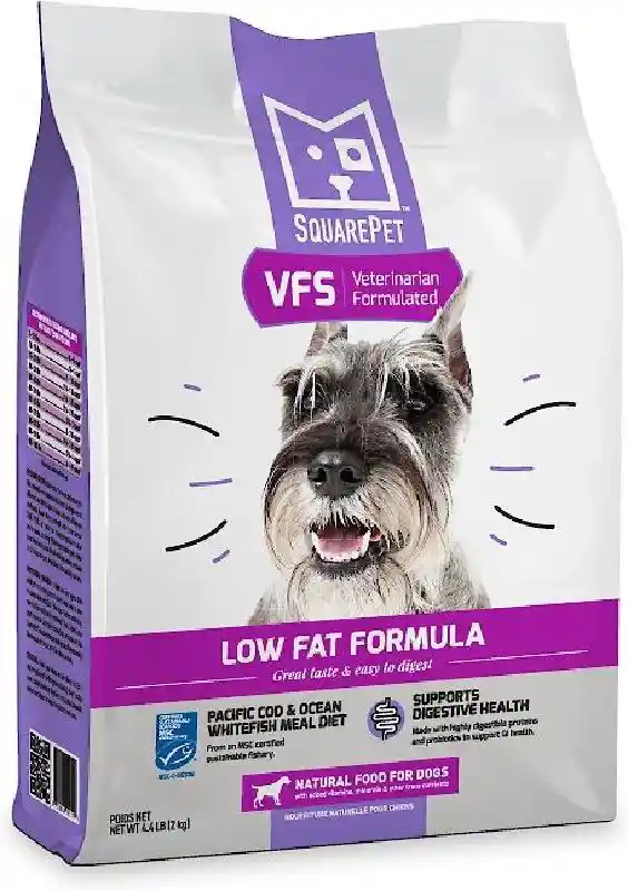 SQUAREPET VET FORMULATED LOW FAT 4.4
