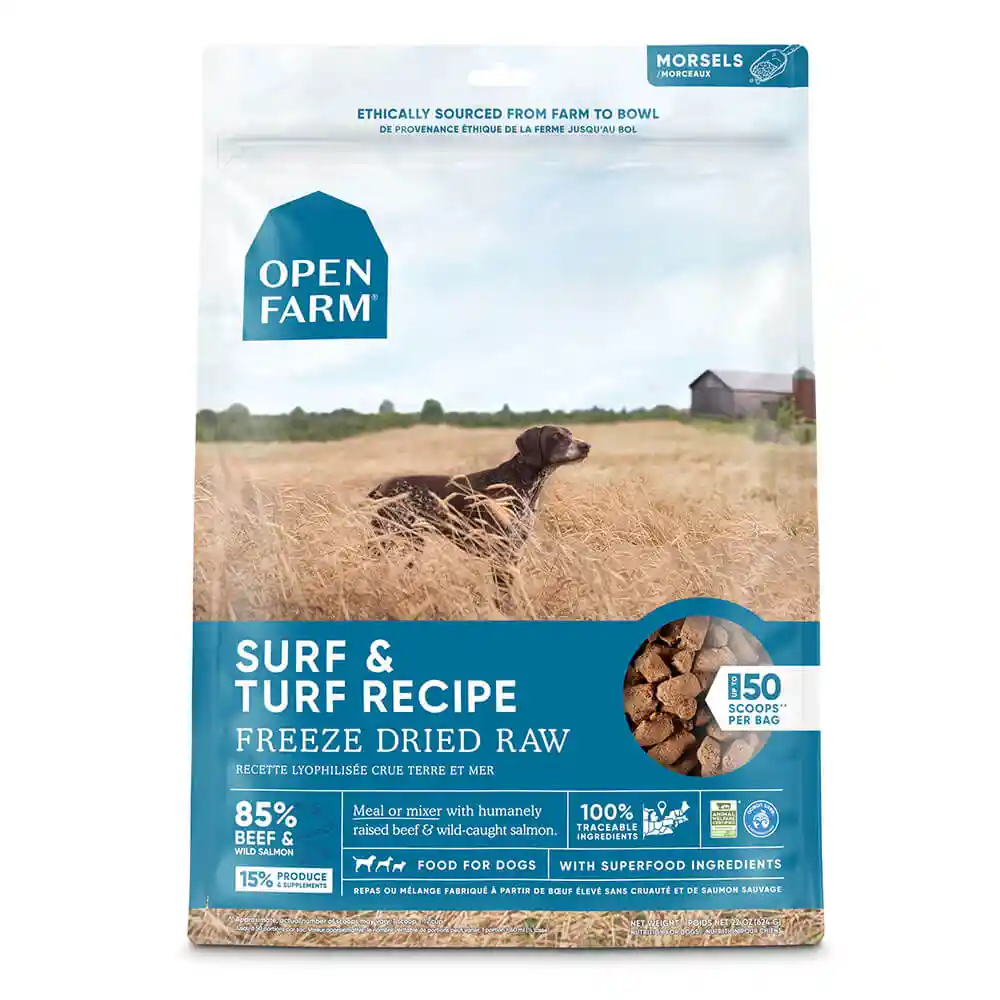 OPEN FARM FD RAW SURF TURF 22 OZ