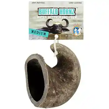 Qt Dog Buffalo Horn Chew Med
