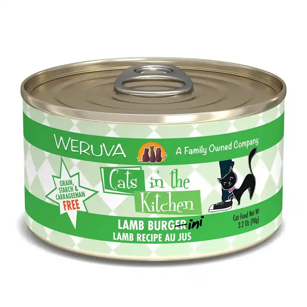 Weruva Cats In the Kitchen Lamb Burger 3 Oz