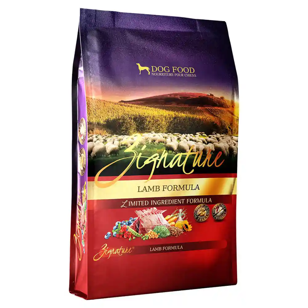 Zignature LID Grain Free Lamb Dry Dog Food 4 Lbs